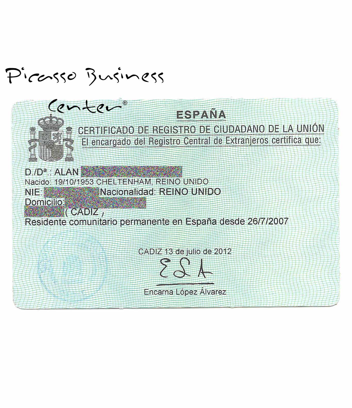 Foreigners for economic or professional interests